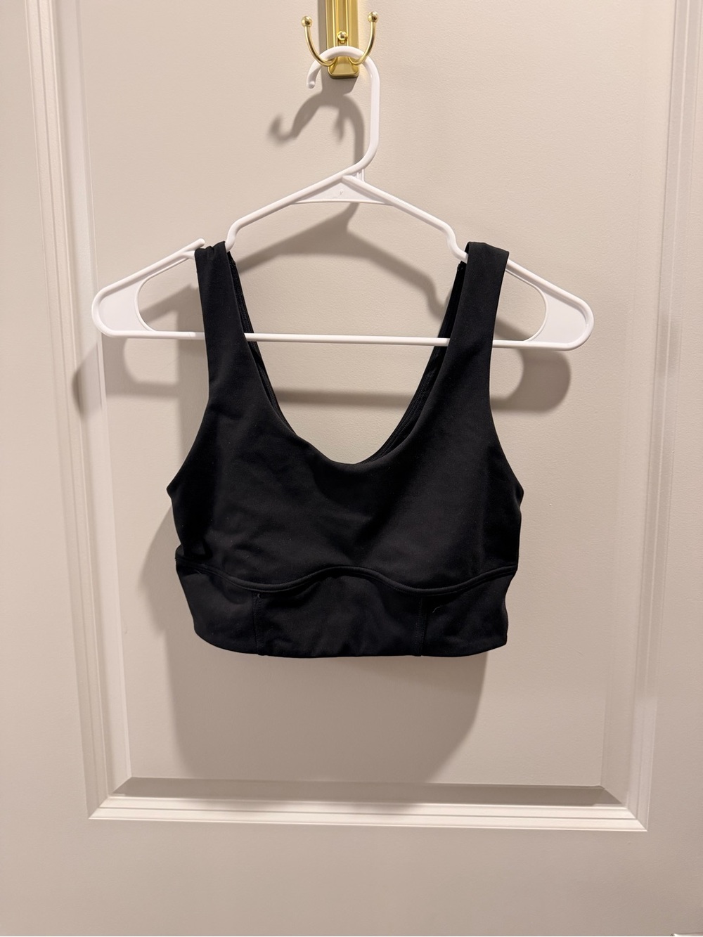 All In Motion Black Scoop Neck Sports Bra